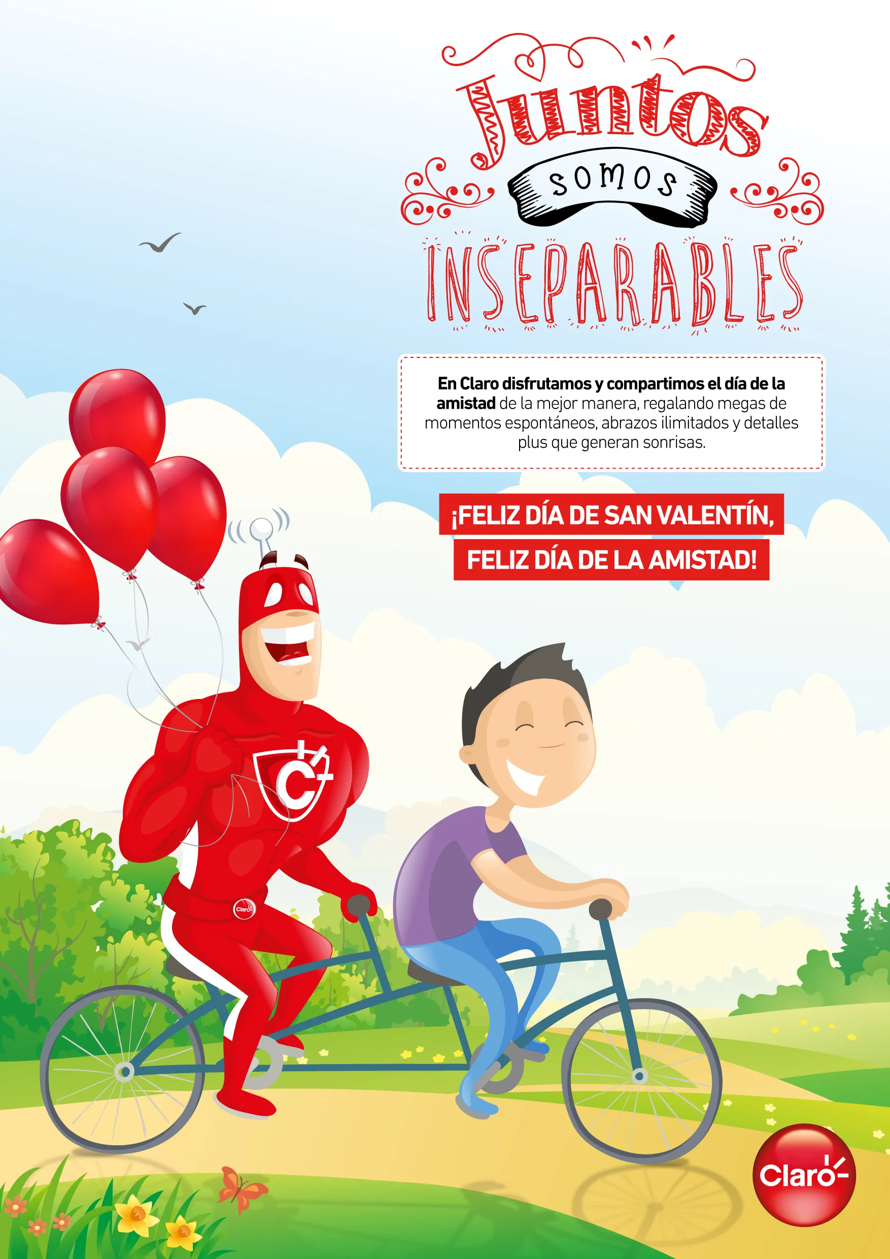 Campañas internas y comunicación corporativa desarrolladas para Claro